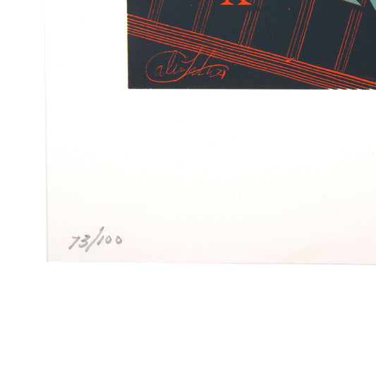 Norfolk Print by Calvin Laituri