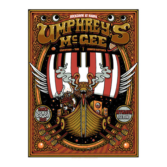 Rockjavik 2022 Official Event Poster