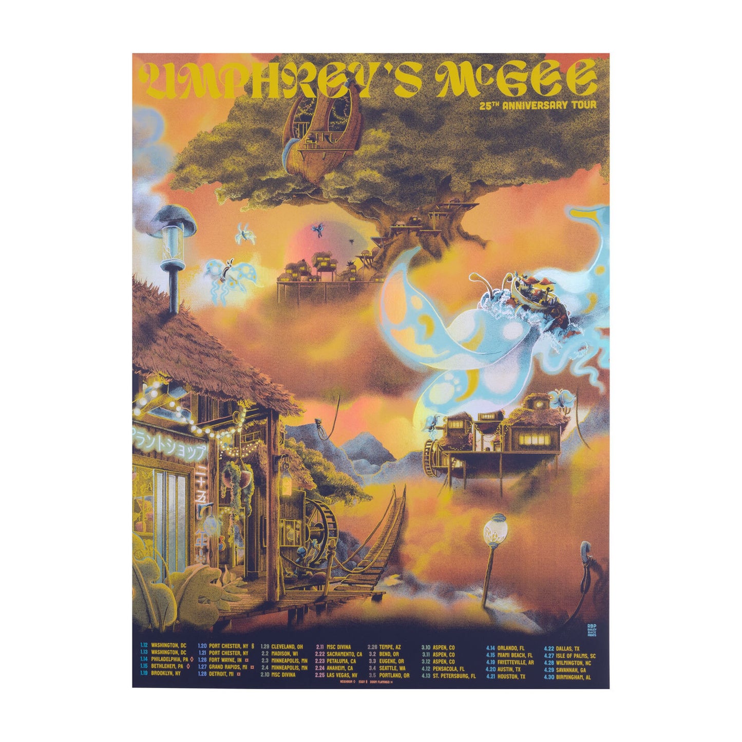 Spring Tour 2023 Poster