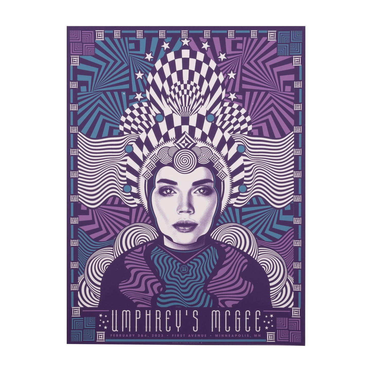 First Ave Minneapolis, MN 2023 Poster by Justin Helton