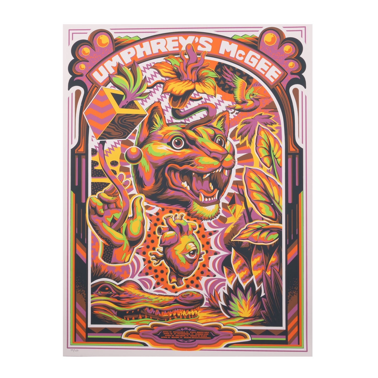 Florida Run 2023 Poster by Travis Gillian