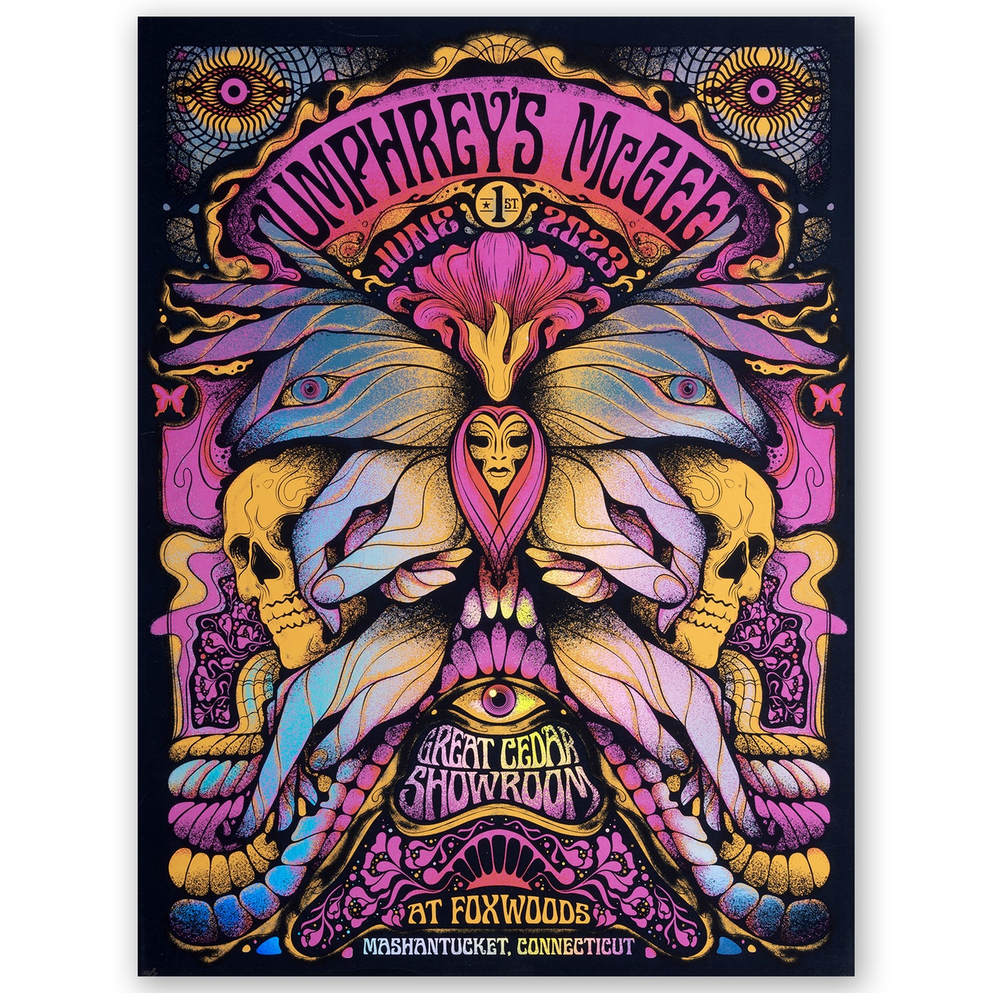 Mashantucket, CT 2023 Foil Poster by Delicious Design League