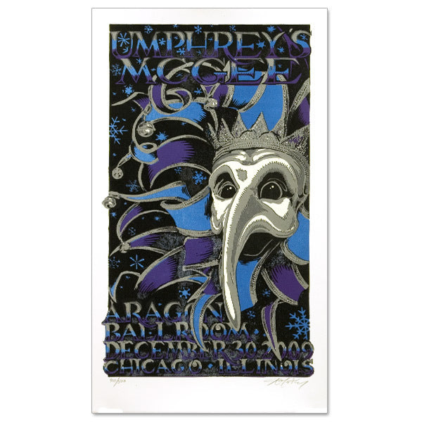 Umphrey's McGee - 12/30/2009 Aragon Ballroom Commemorative Poster