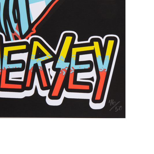 Sayerville, NJ 2024 Poster by Boss Dog Art