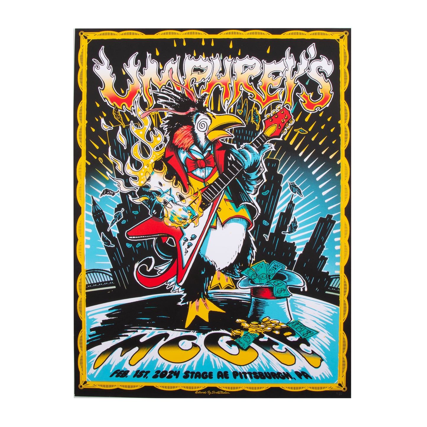 Pittsburgh, PA 2024 Poster by Mark Serlo