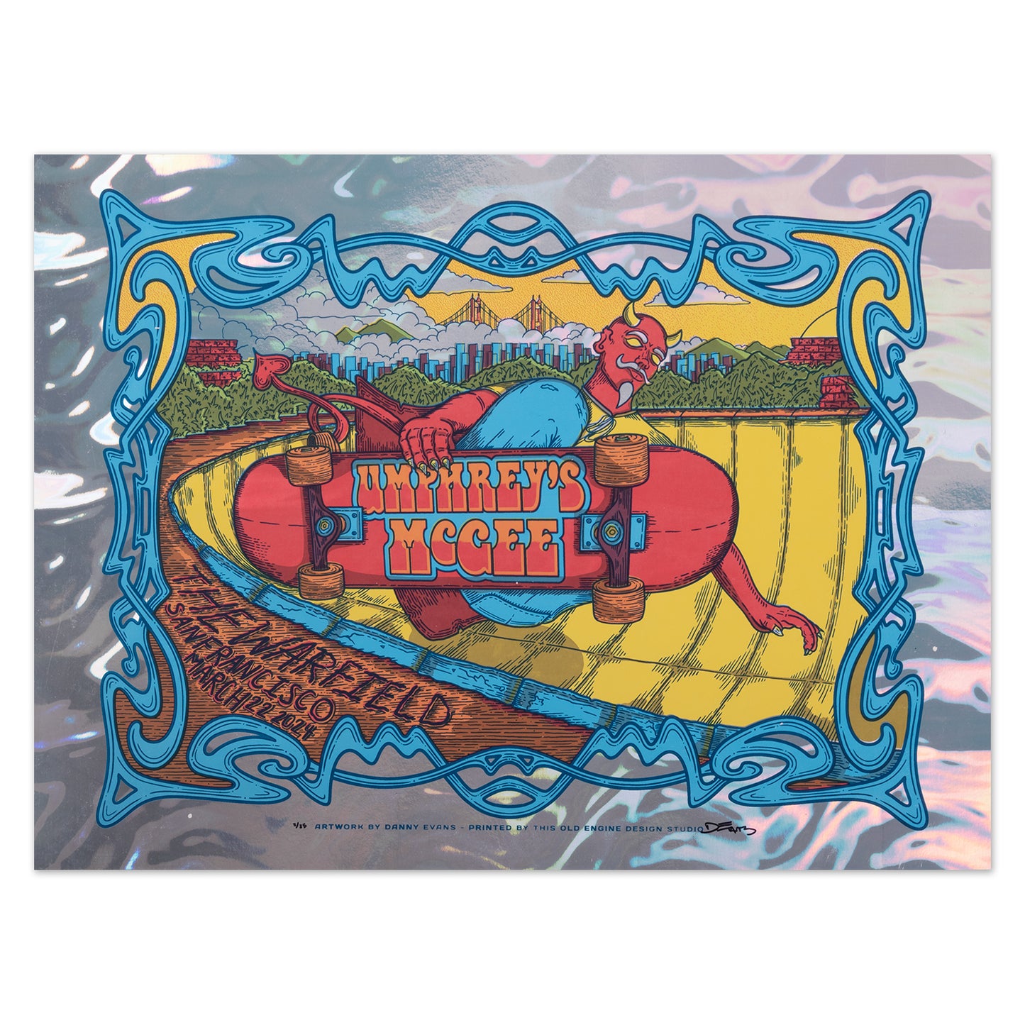 San Francisco, CA 2024 Poster by This Old Engine