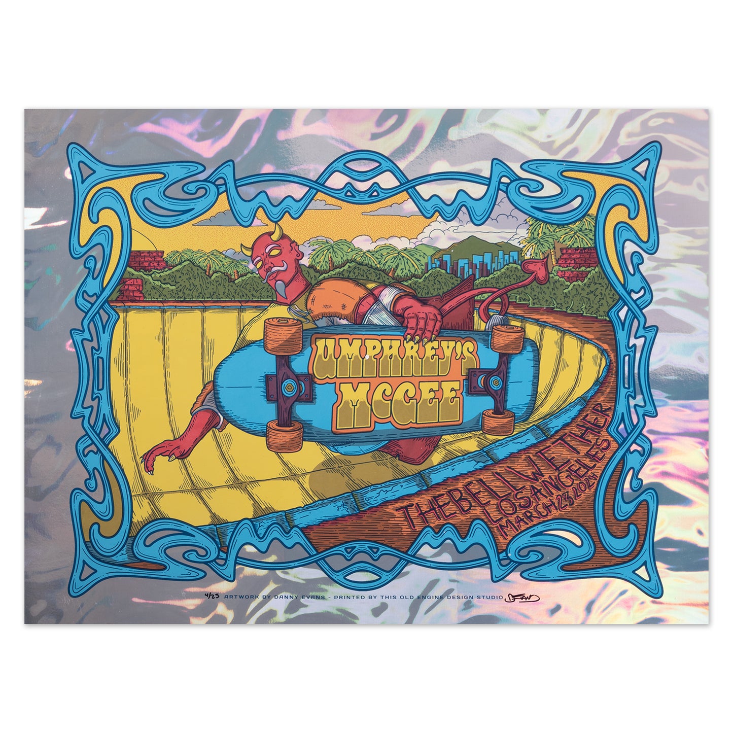 Los Angeles, CA 2024 Poster by This Old Engine