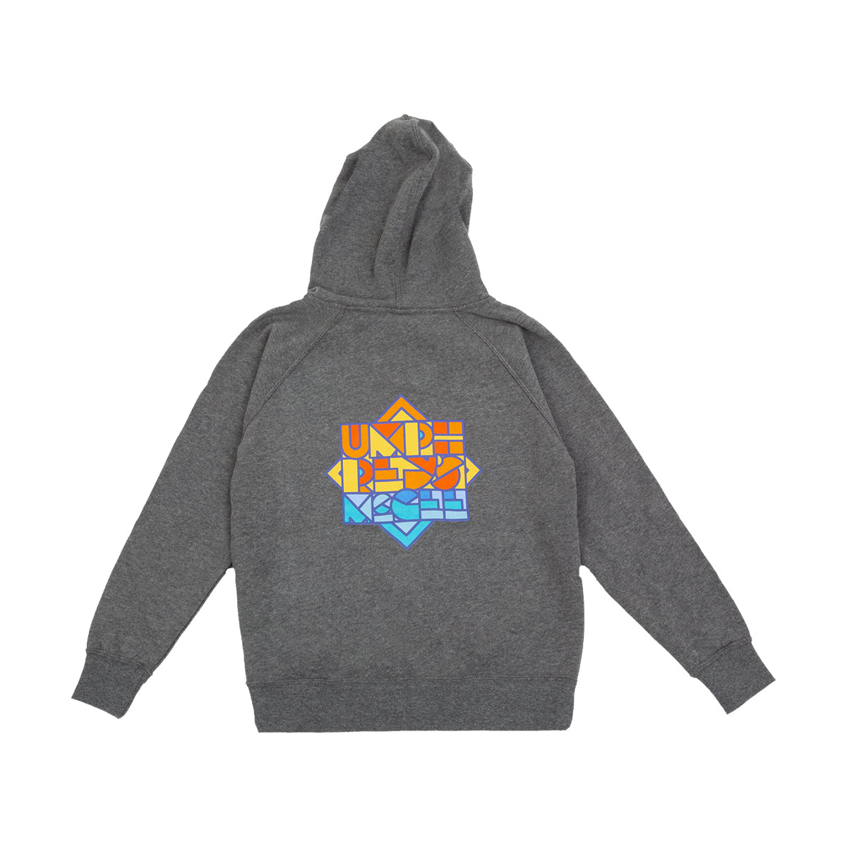 Youth Geoblock Zip Up Hoodie