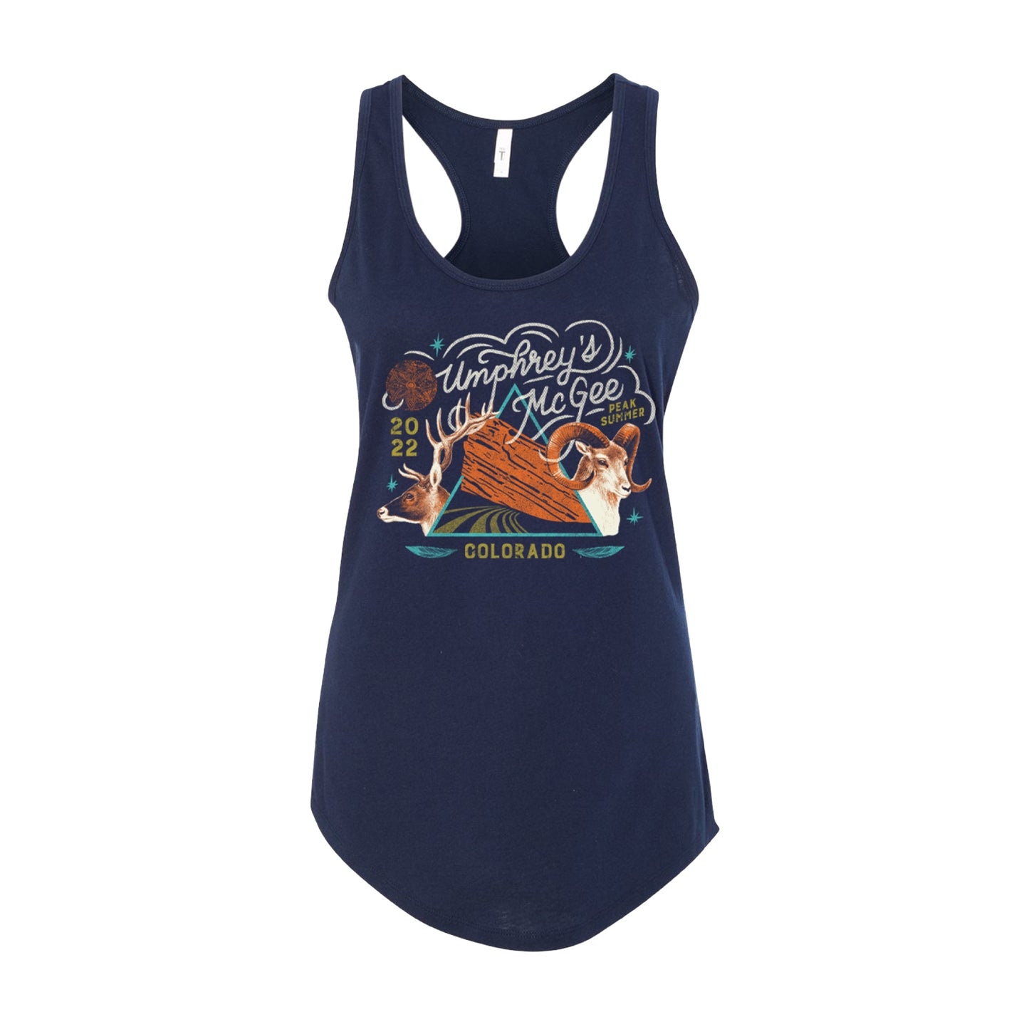 Navy Peak Summer Tank