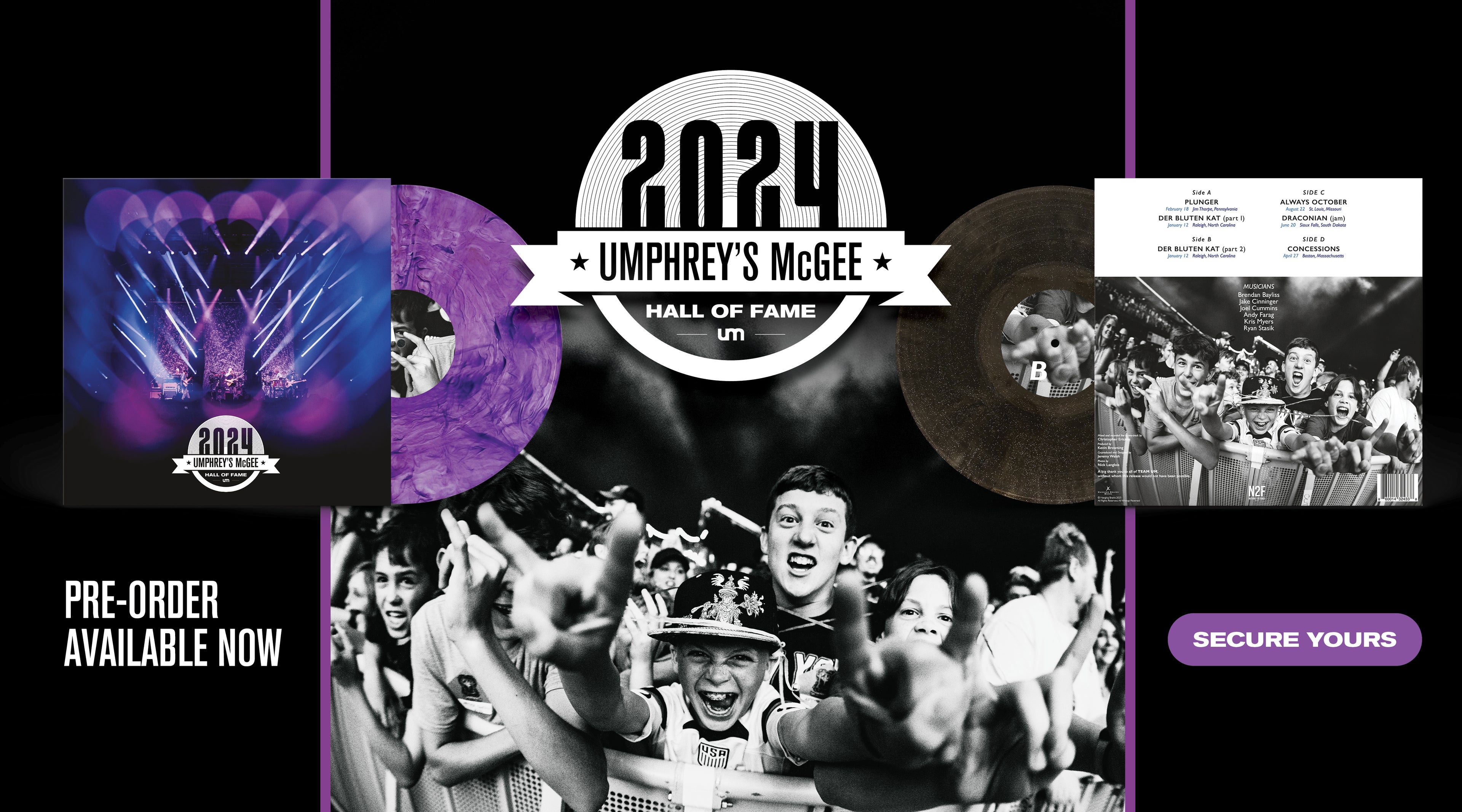 Umphrey's McGee- Hall of Fame 2024: Pre-Order Available Now | Secure Yours