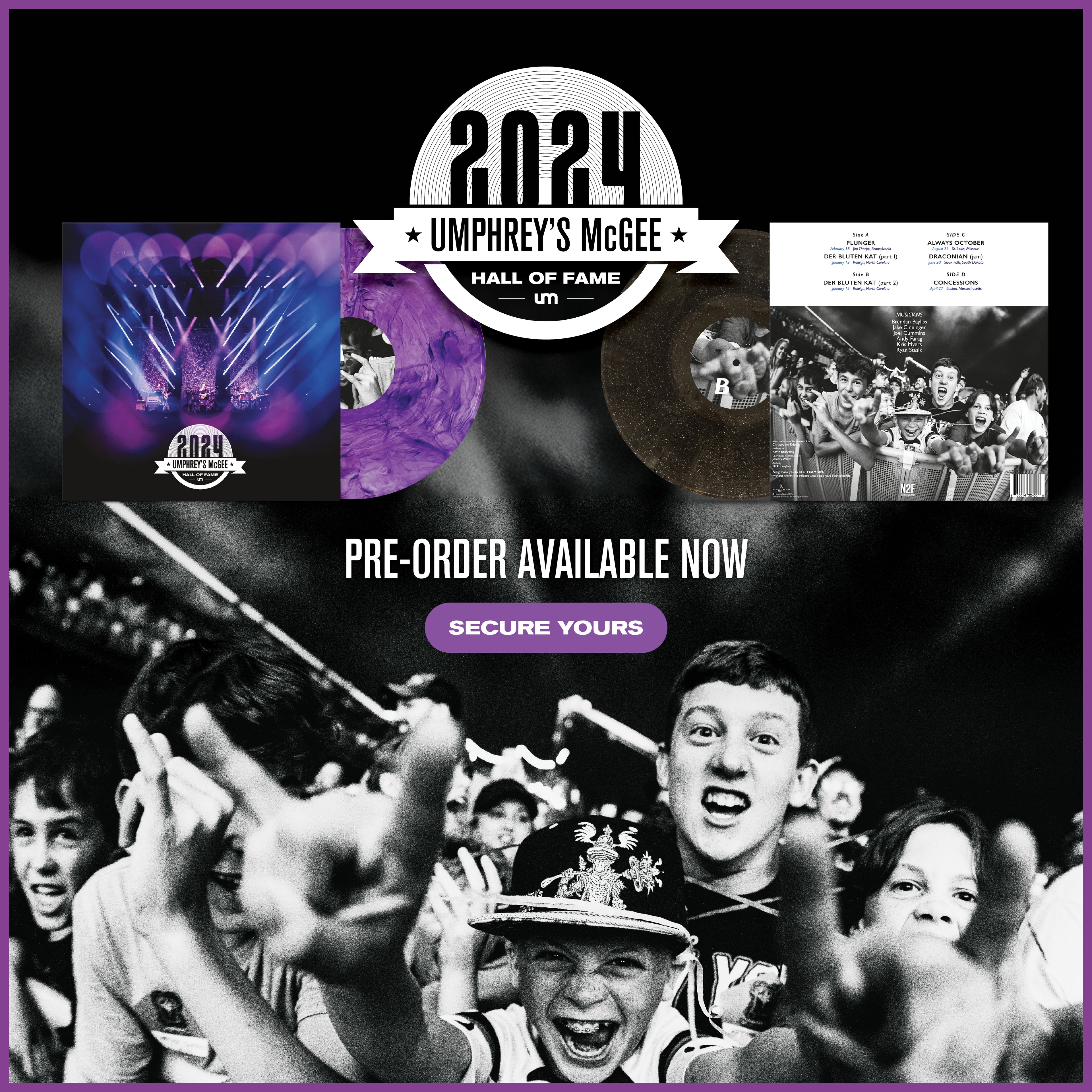 Umphrey's McGee- Hall of Fame 2024: Pre-Order Available Now | Secure Yours