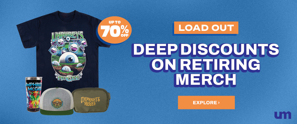 Load Out: Deep Discounts On Retiring Merch - Up o 70% Off | Explore > 