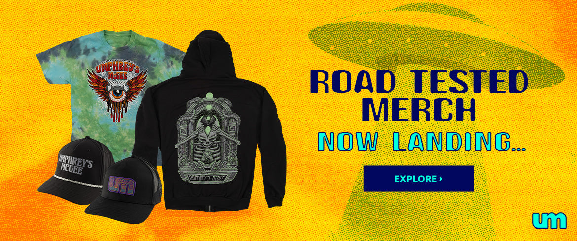 Road Tested Merch - Now Landing | Explore >
