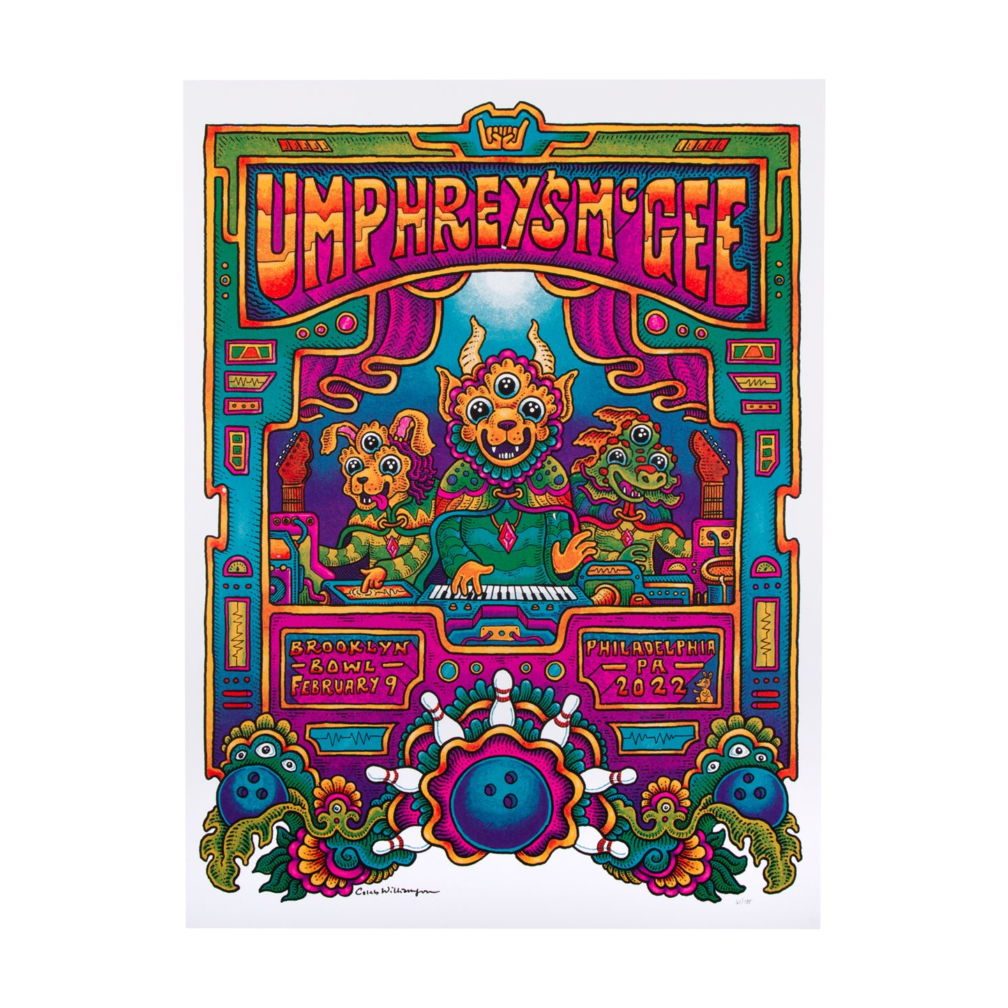 Philadelphia Brooklyn Bowl 2022 by Caleb Williamson