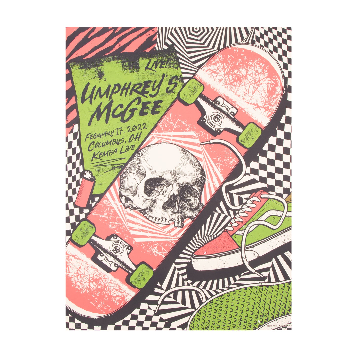 Kemba Live! Columbus Ohio Poster by Status Sieregraph