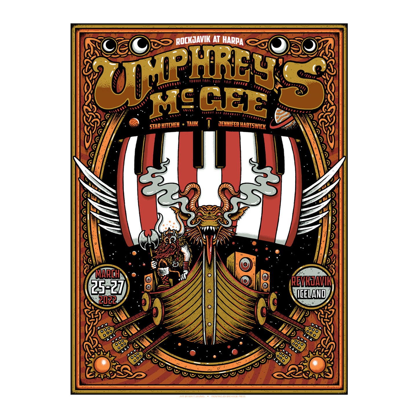 Rockjavik 2022 Official Event Poster