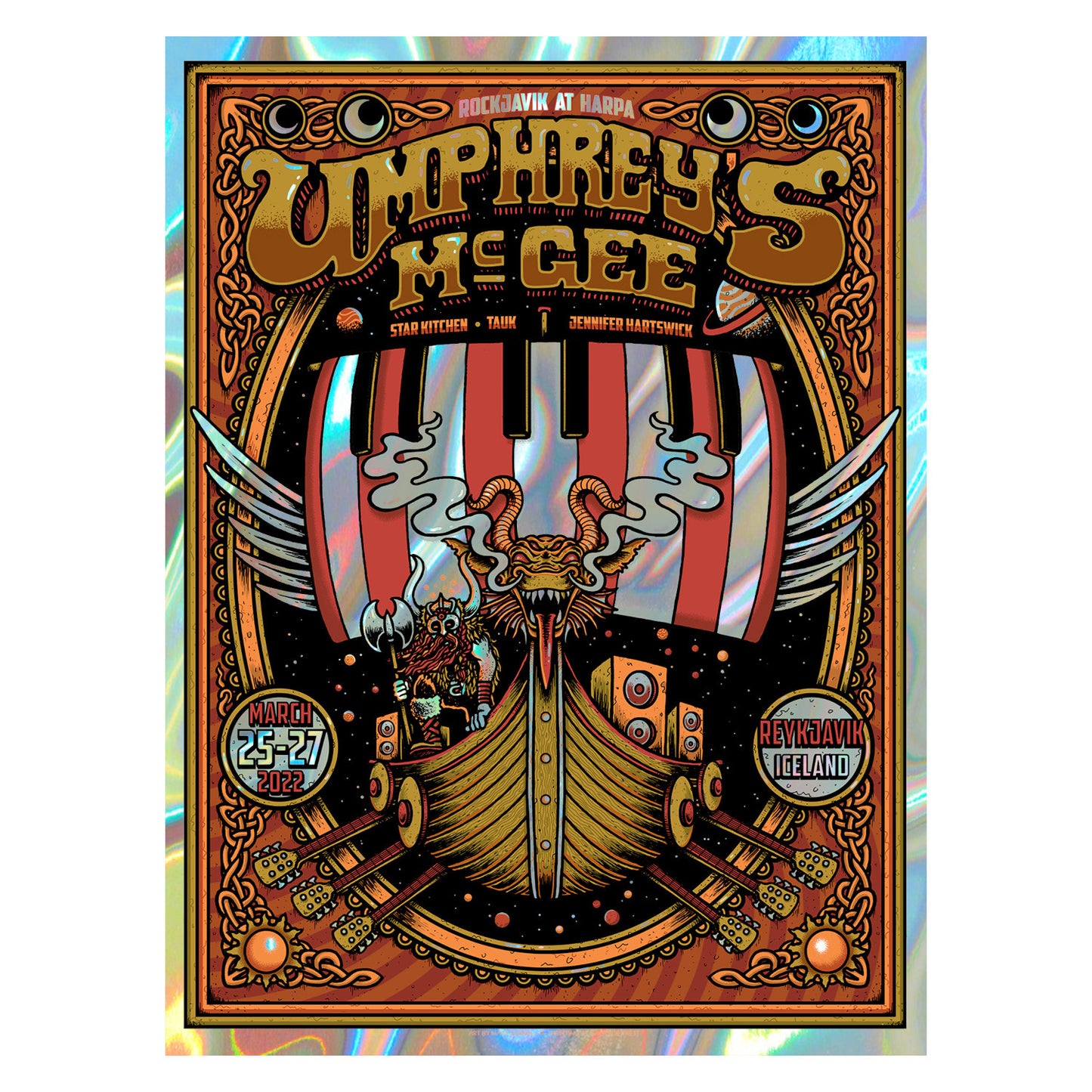 Rockjavik 2022 Official Event Poster