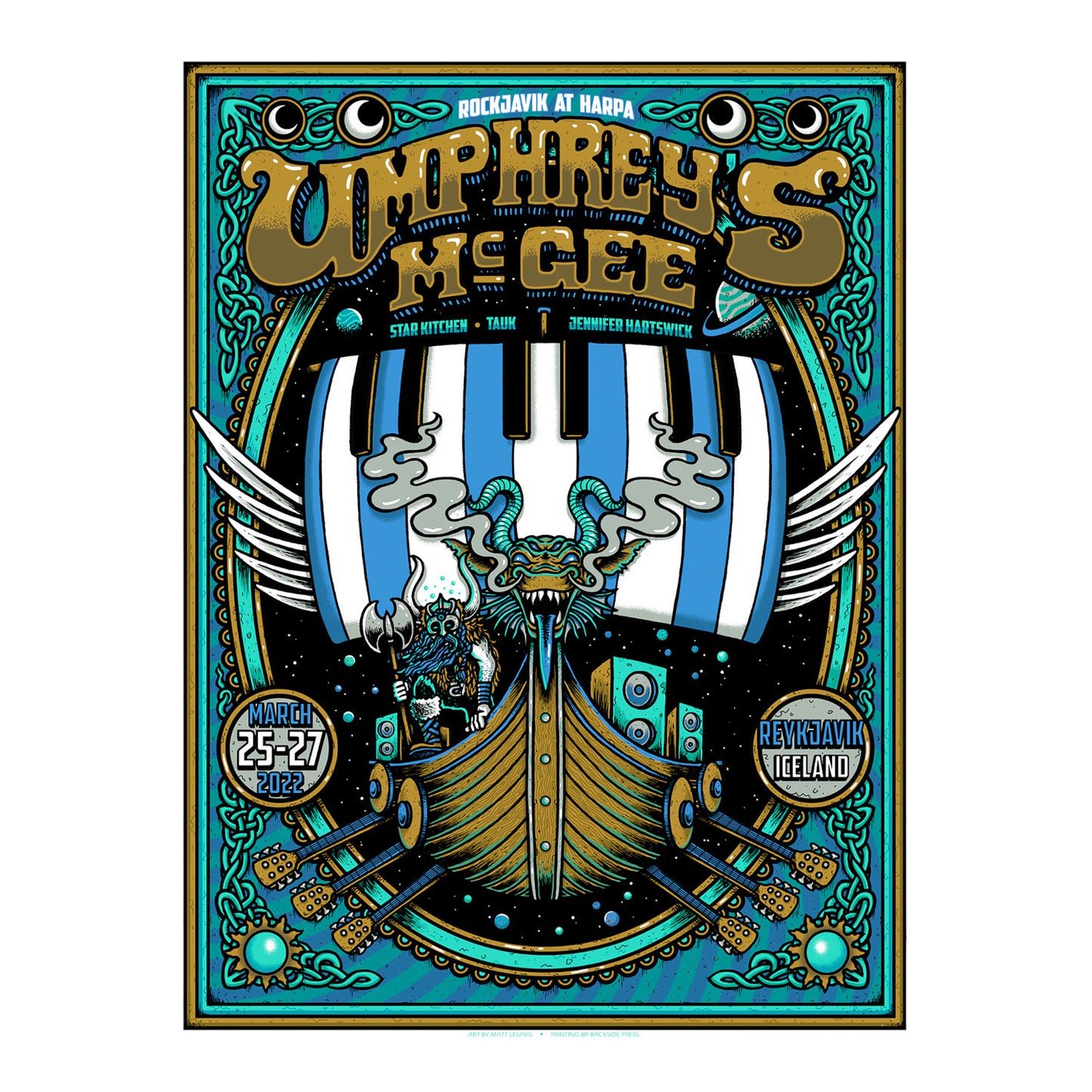 Rockjavik 2022 Official Event Poster