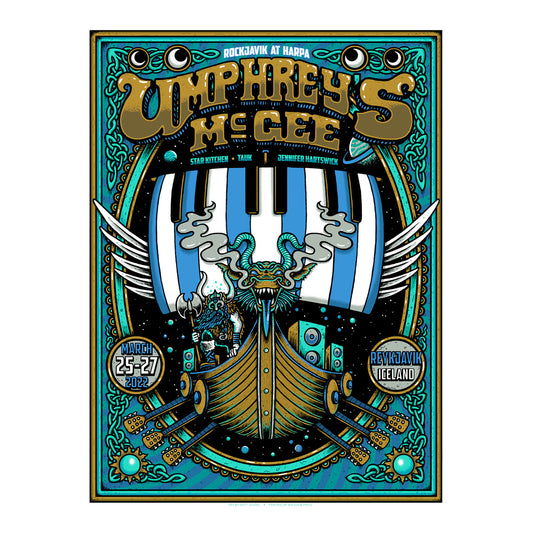 Rockjavik 2022 Official Event Poster