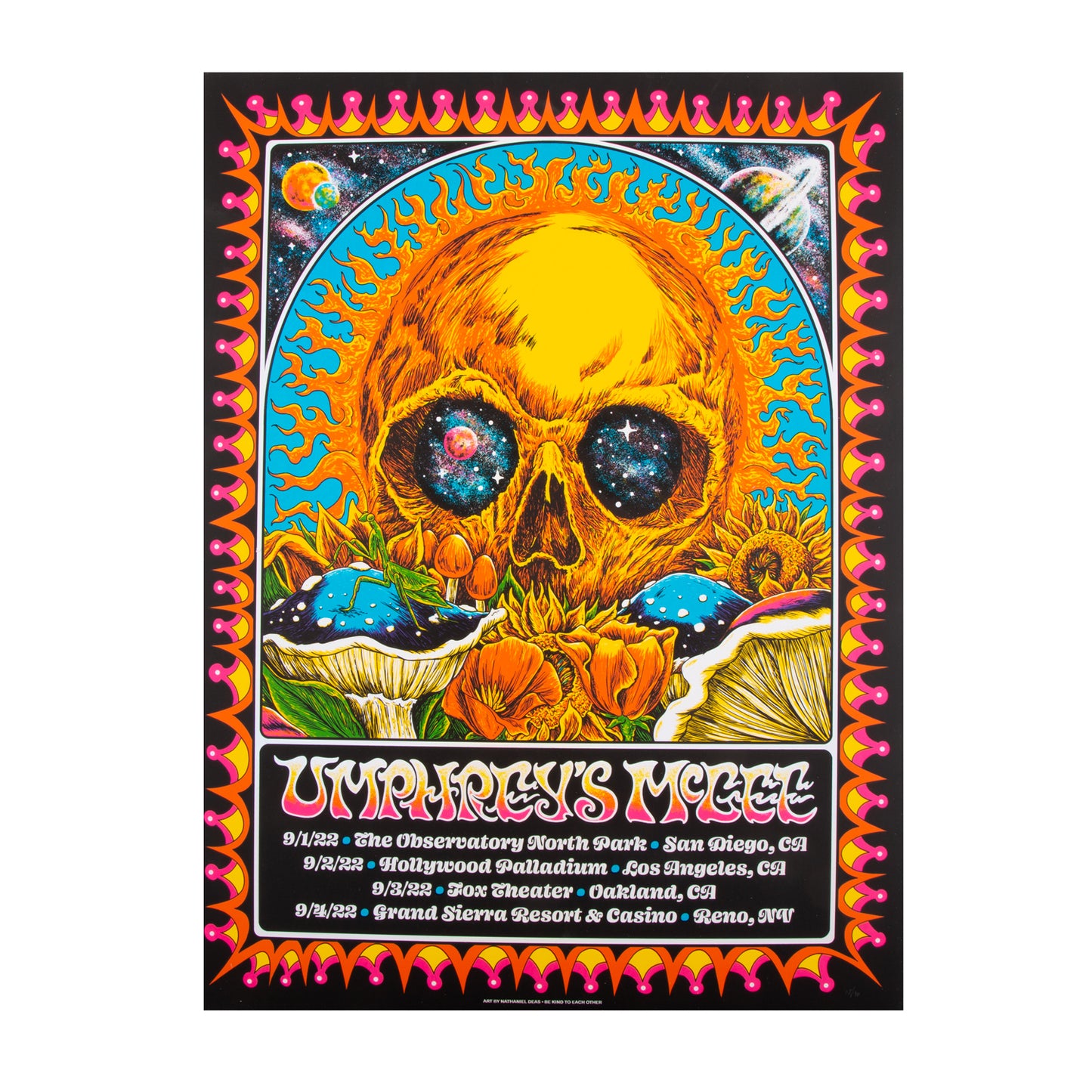 Nathaniel Deas West Cost Run Poster