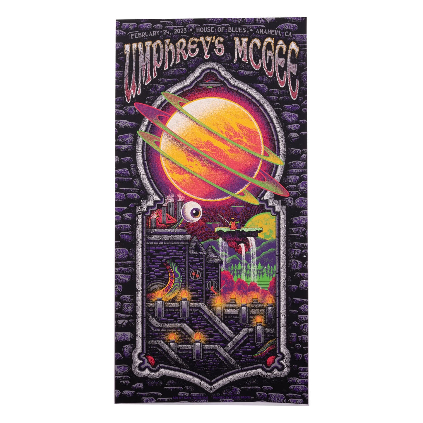 Anaheim, CA 2023 Poster by Kory McGeehan