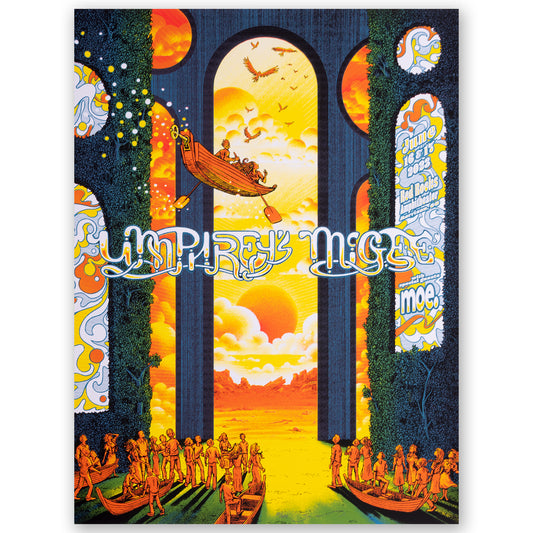 James Flames Red Rocks 2023 Poster