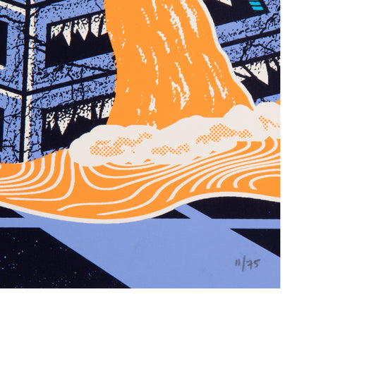 Philadelphia, PA Brooklyn Bowl Night 2 2024 Poster by Kory McGeehan