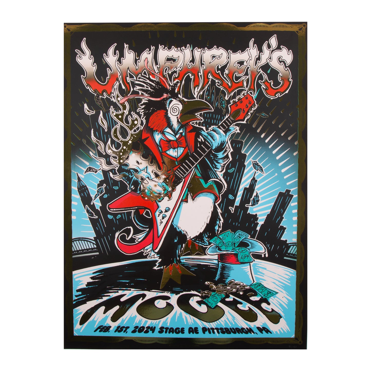 Pittsburgh, PA 2024 Poster by Mark Serlo