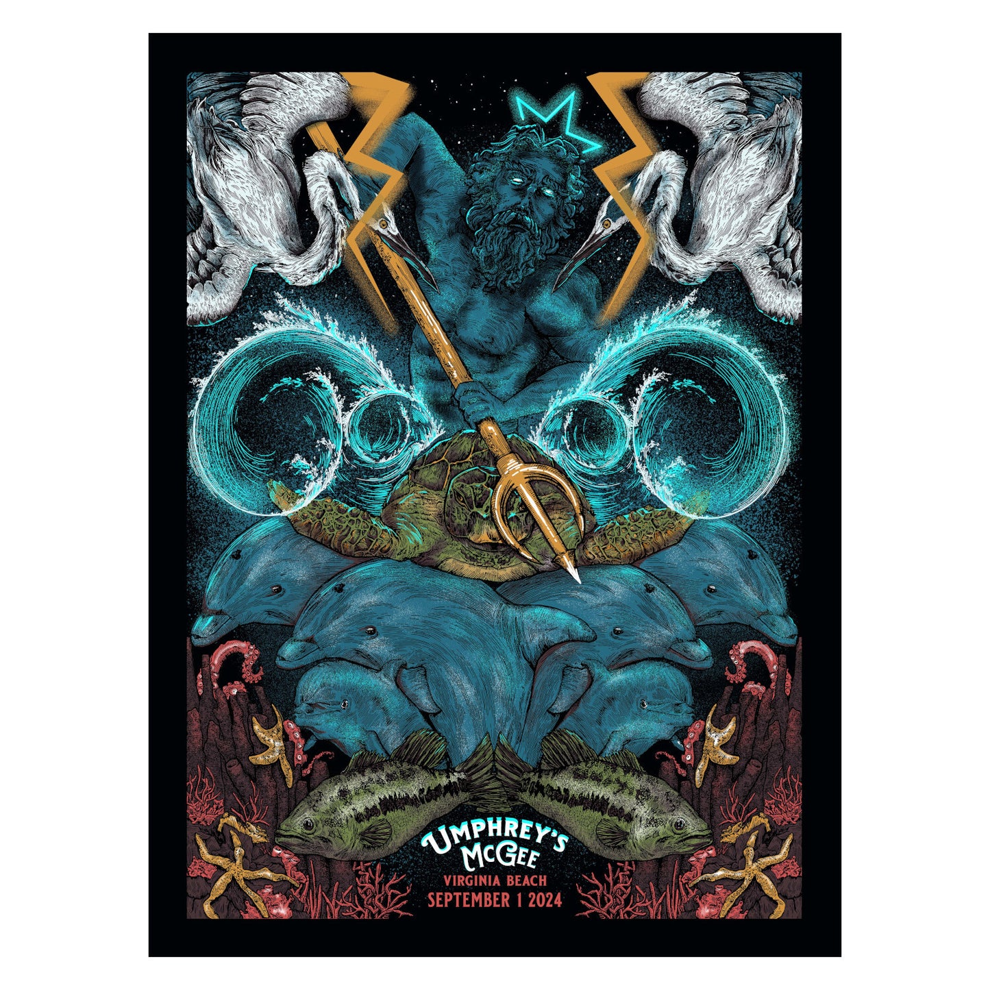 Virginia Beach, VA 2024 Poster by Chelsea Housand