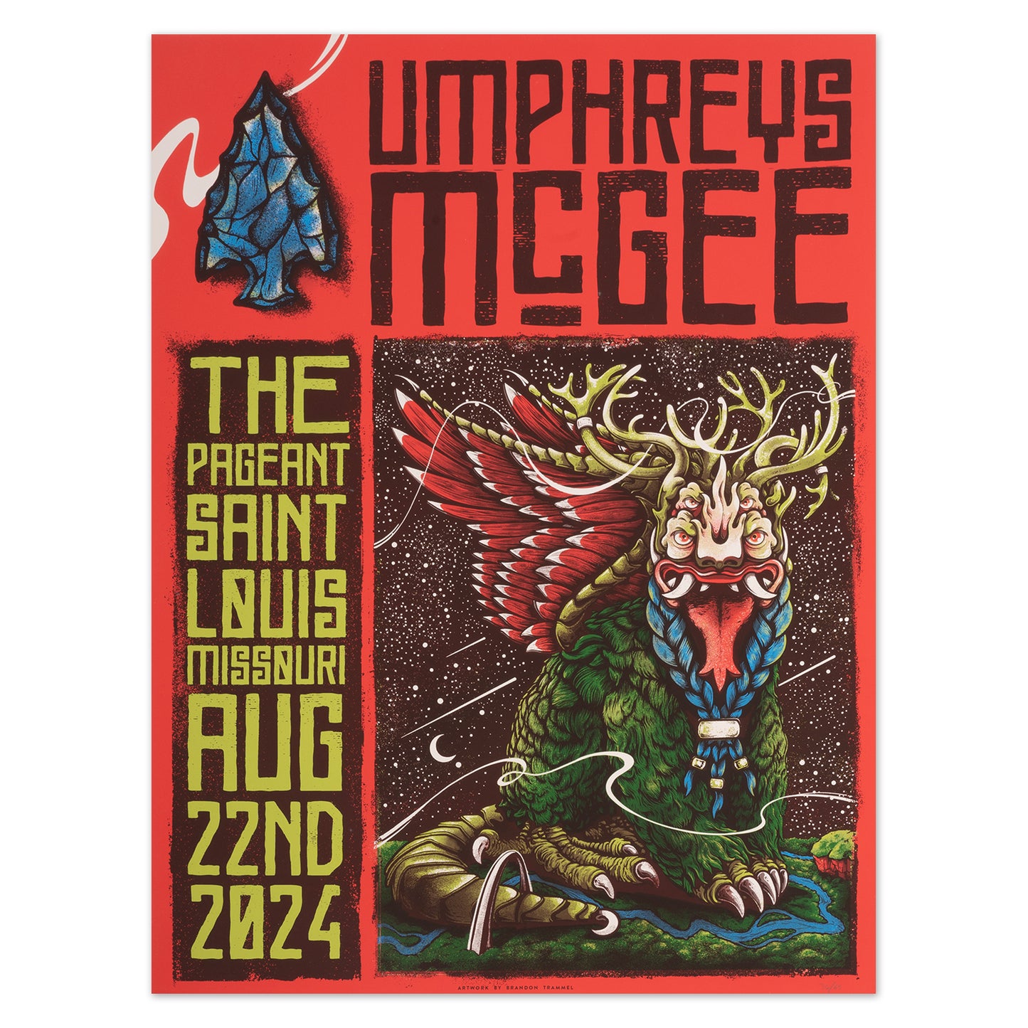 St. Louis, MO 2024 Poster by Brandon Trammell