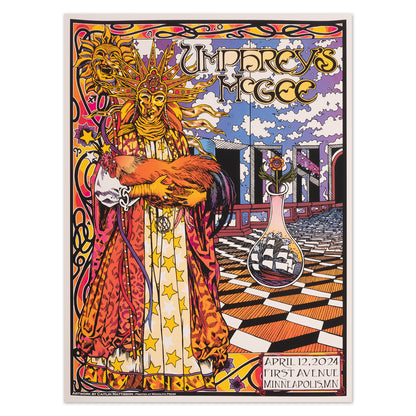 Minneapolis, MN 2024 Night One Poster by Caitlin Mattison