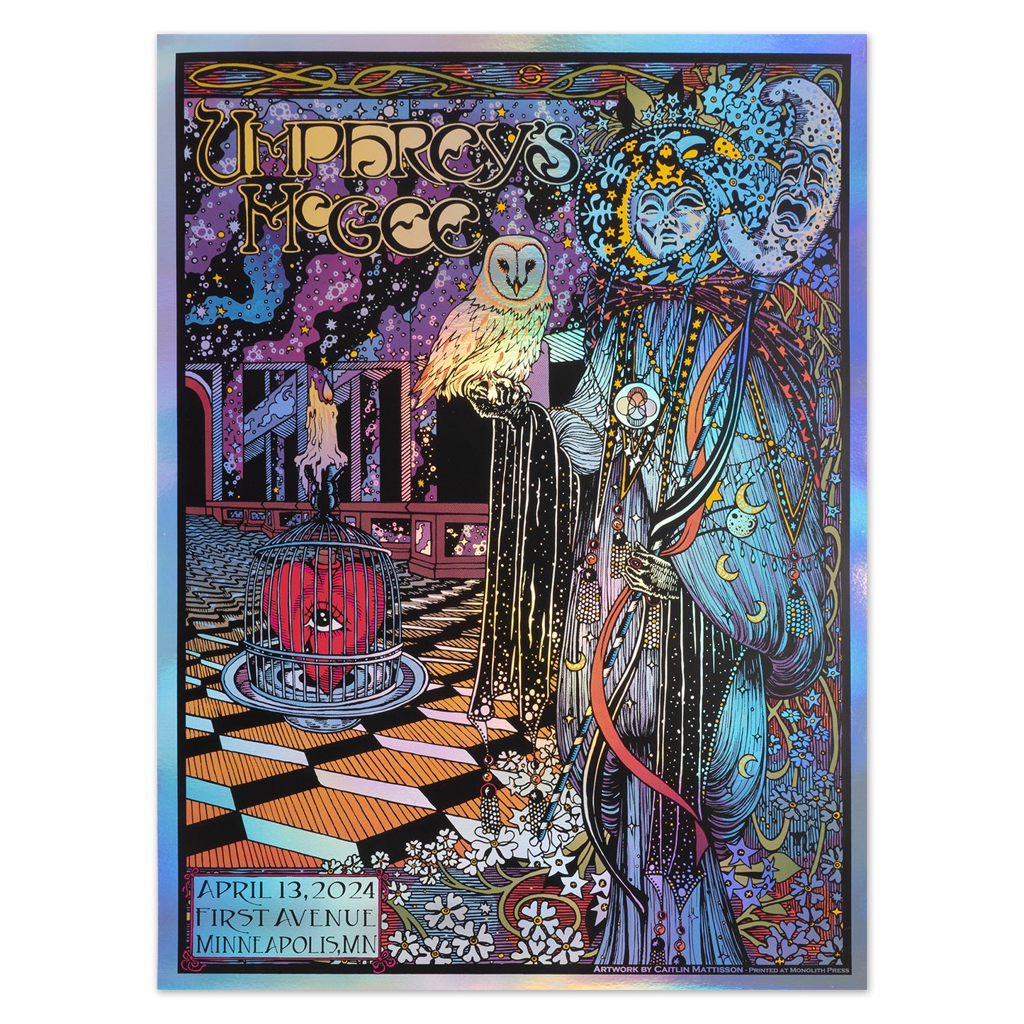 Minneapolis, MN 2024 Night Two Poster by Caitlin Mattison