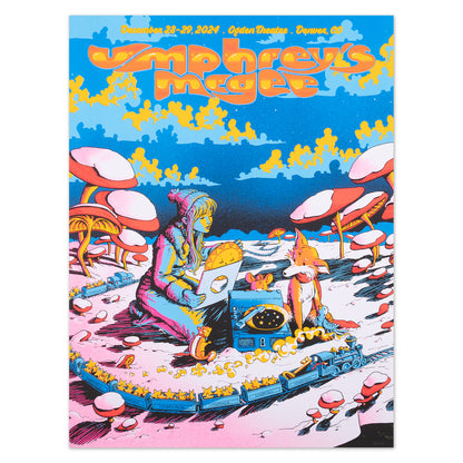 Denver, CO Ogden Theatre 2024 Poster by James Flames