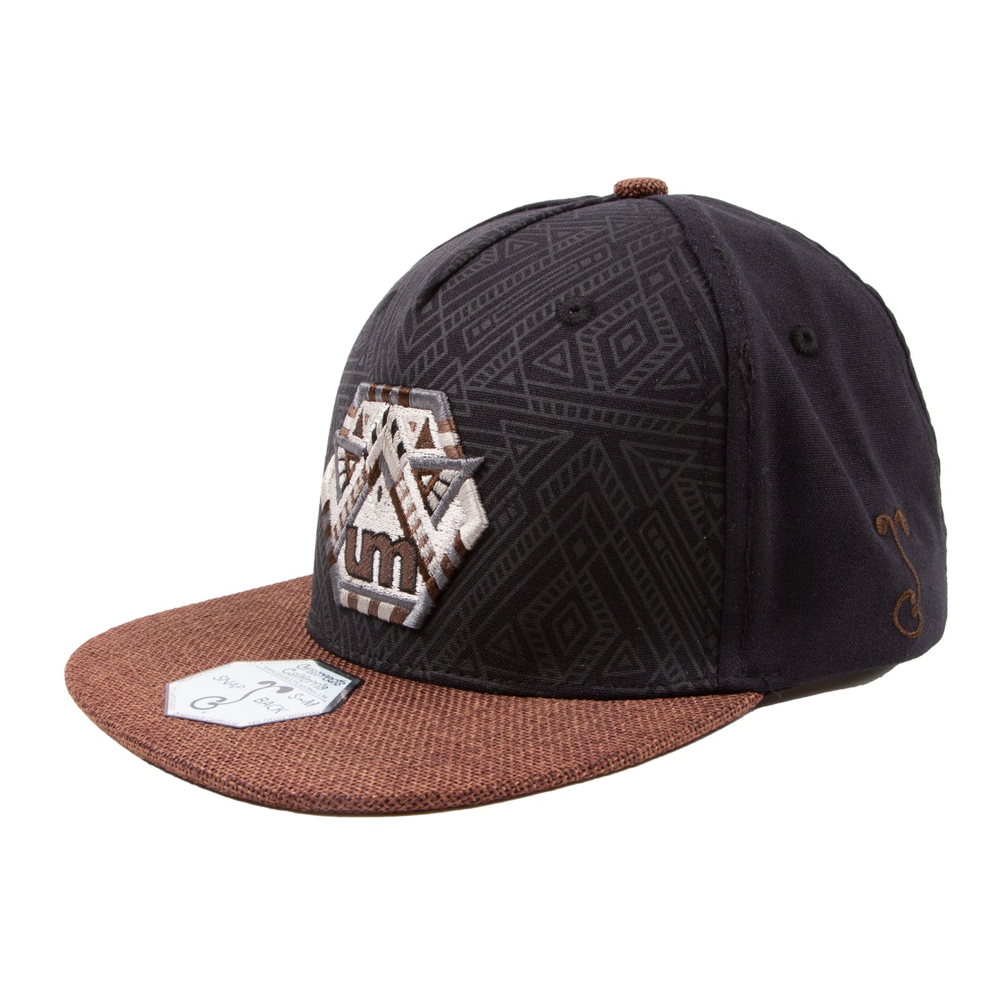 Tribal Grassroots Snapback w/ Embroidered Patch