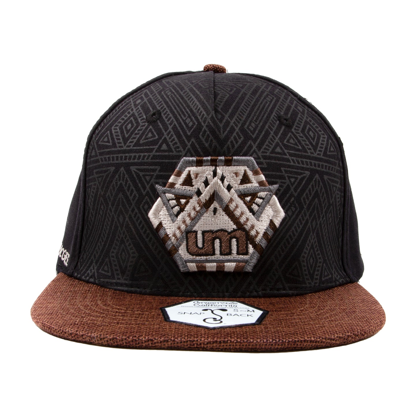 Tribal Grassroots Snapback w/ Embroidered Patch