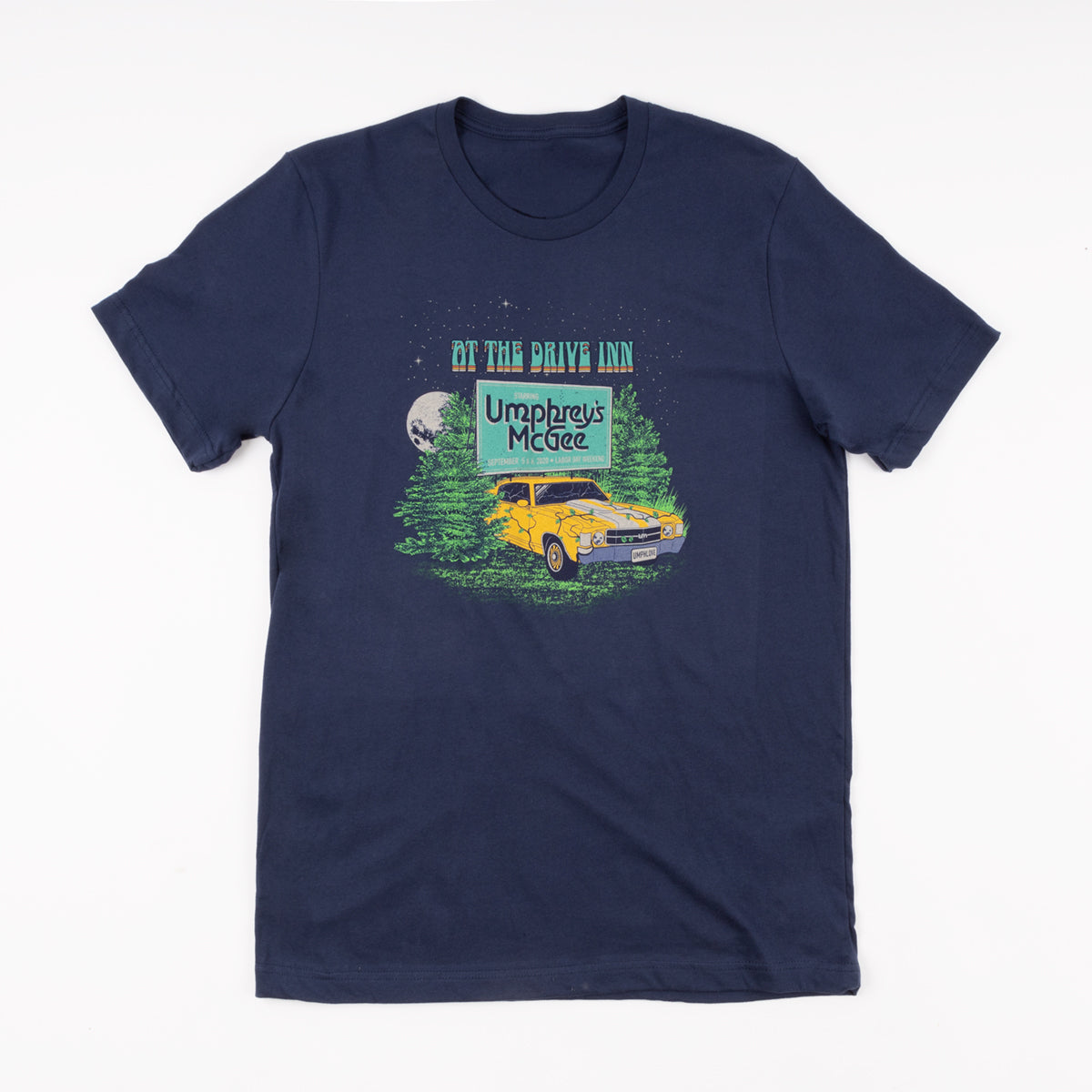 Navy At The Drive Inn Short-Sleeved T-Shirt