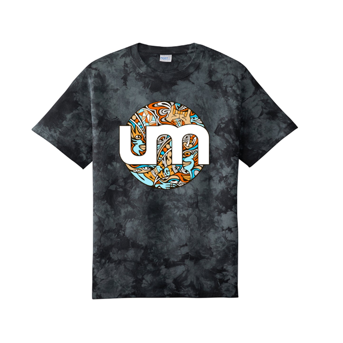 Classic um Circle Tie Dye Tee